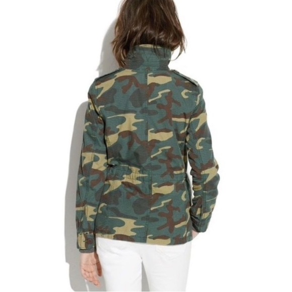 Madewell Outbound Ripstop Camo Jacket Size XS - Picture 3 of 6